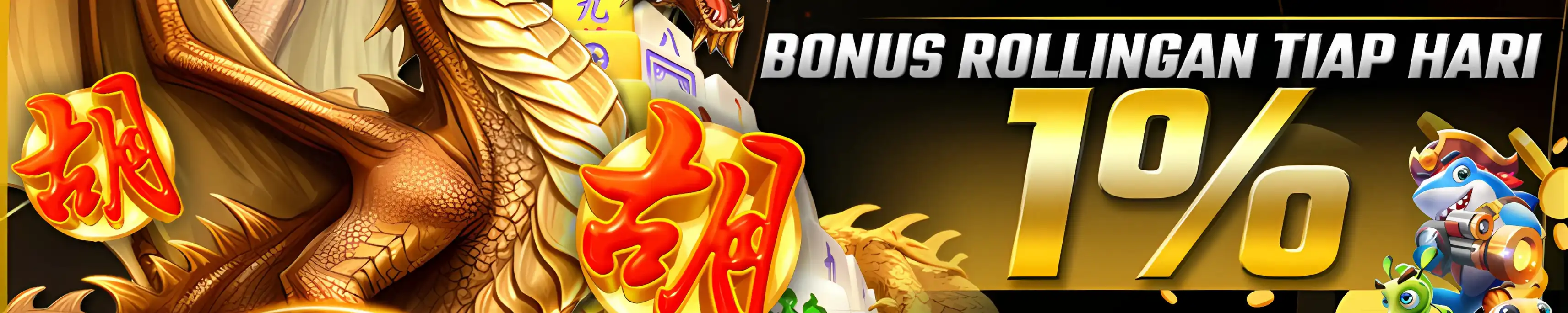 BONUS ROLLINGAN SETIAP HARI 1%
